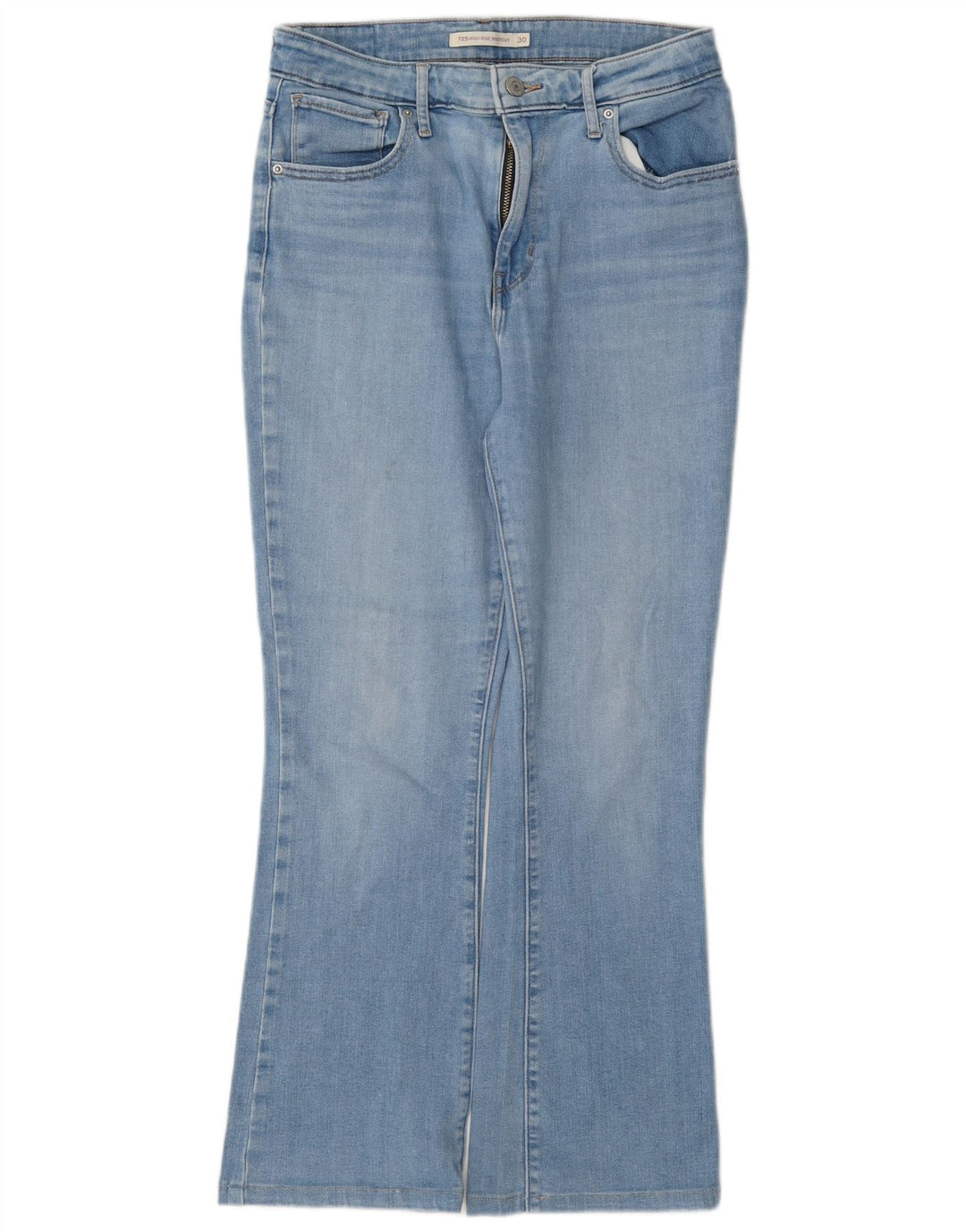 Vaqueros Levi's 725 De Tiro Alto Para Mujer W30 L26 Azul