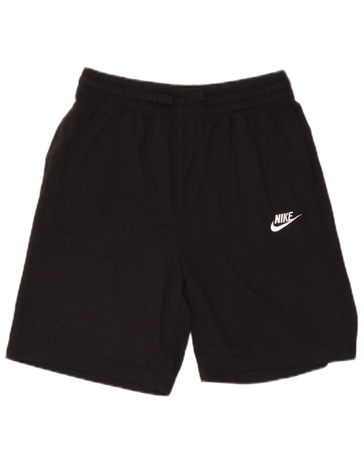 Nike Pantalones cortos deportivos para niños 13-14 años XL Negro Poliéster