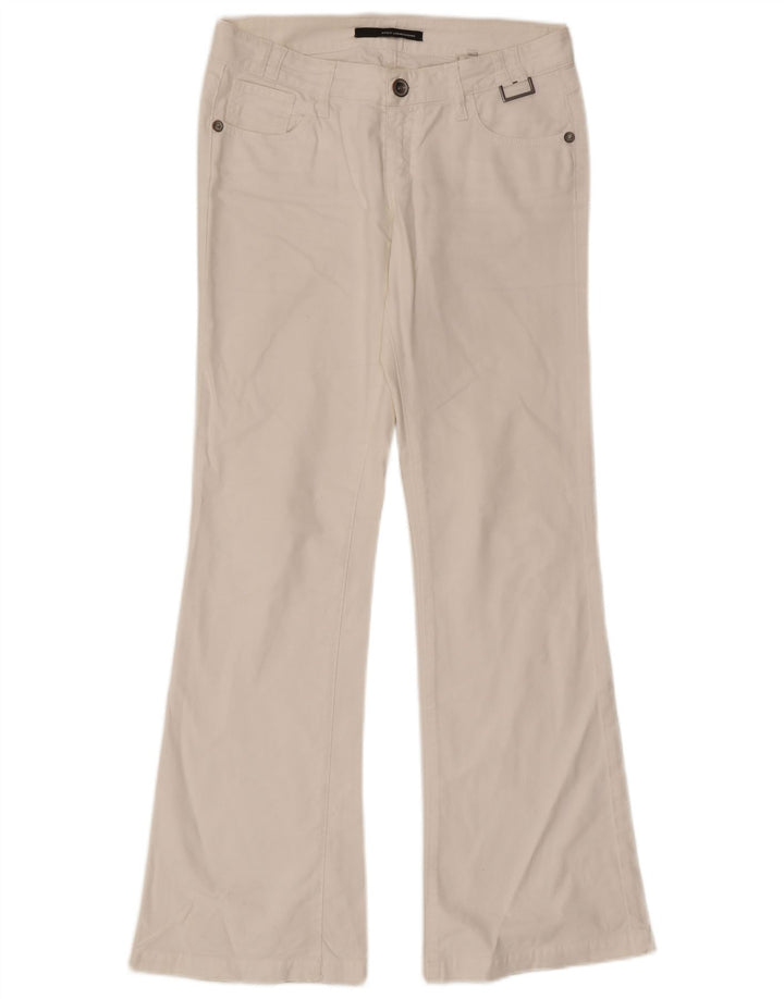 Vaqueros Bootcut Mujer Atos Lombardini W30 L31 Algodón Blanco