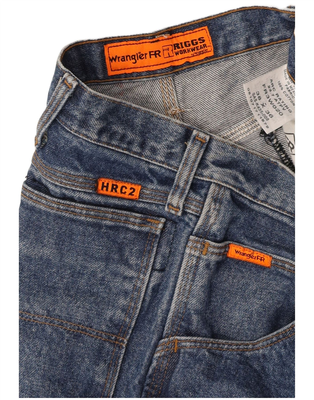 WRANGLER Vaqueros rectos para hombre W38 L36 Algodón azul