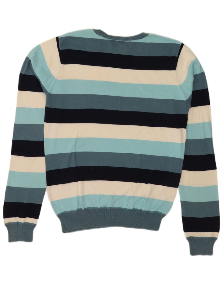 Hurley Jersey De Cuello Redondo Para Hombre Jersey De Algodón De Rayas Multicolor Mediano
