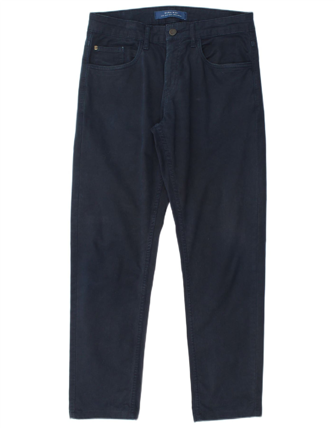 Zara Vaqueros Slim para Hombre EU 40 Medium W31 L29 Azul Marino