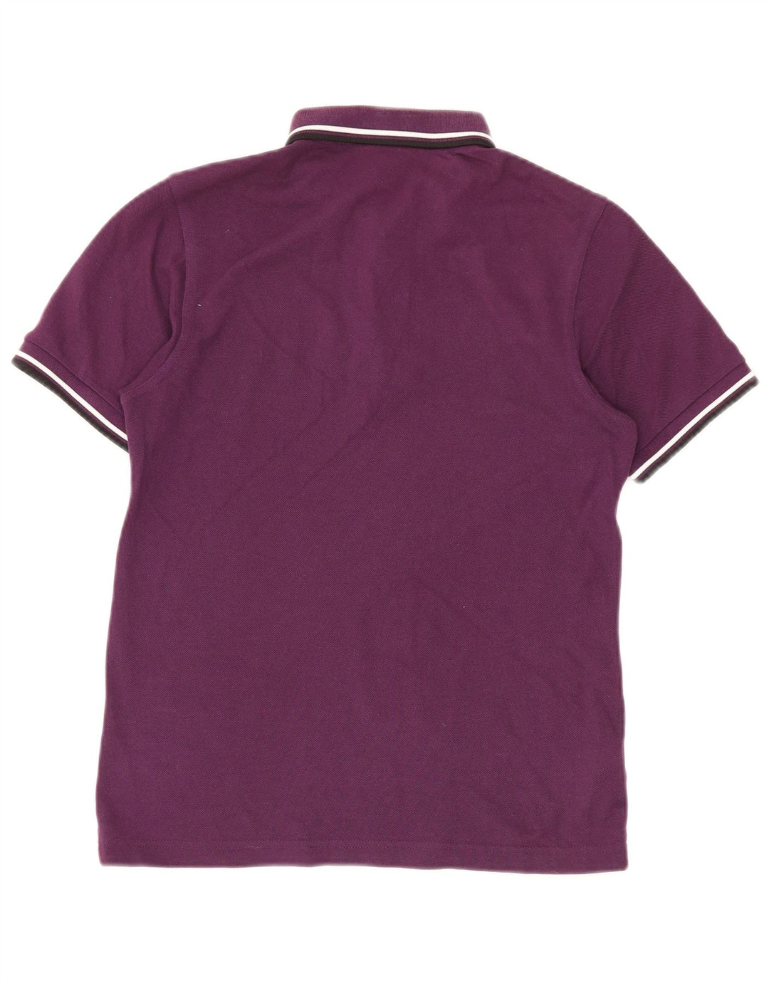 Fred Perry Polo Slim Fit Para Hombre De Algodón Morado Pequeño