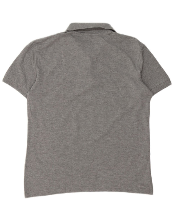 KAPPA Polo Hombre Algodón Gris Medio