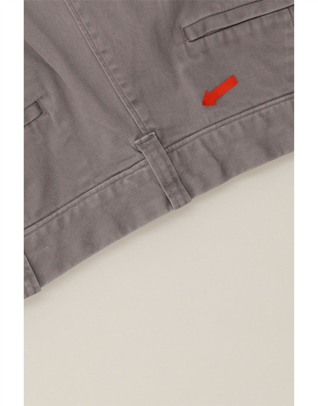 J. CREW Womens Mercantile Flex Chino Shorts W34 Large  Grey Cotton Vintage J. Crew and Second-Hand J. Crew from Messina Hembry 