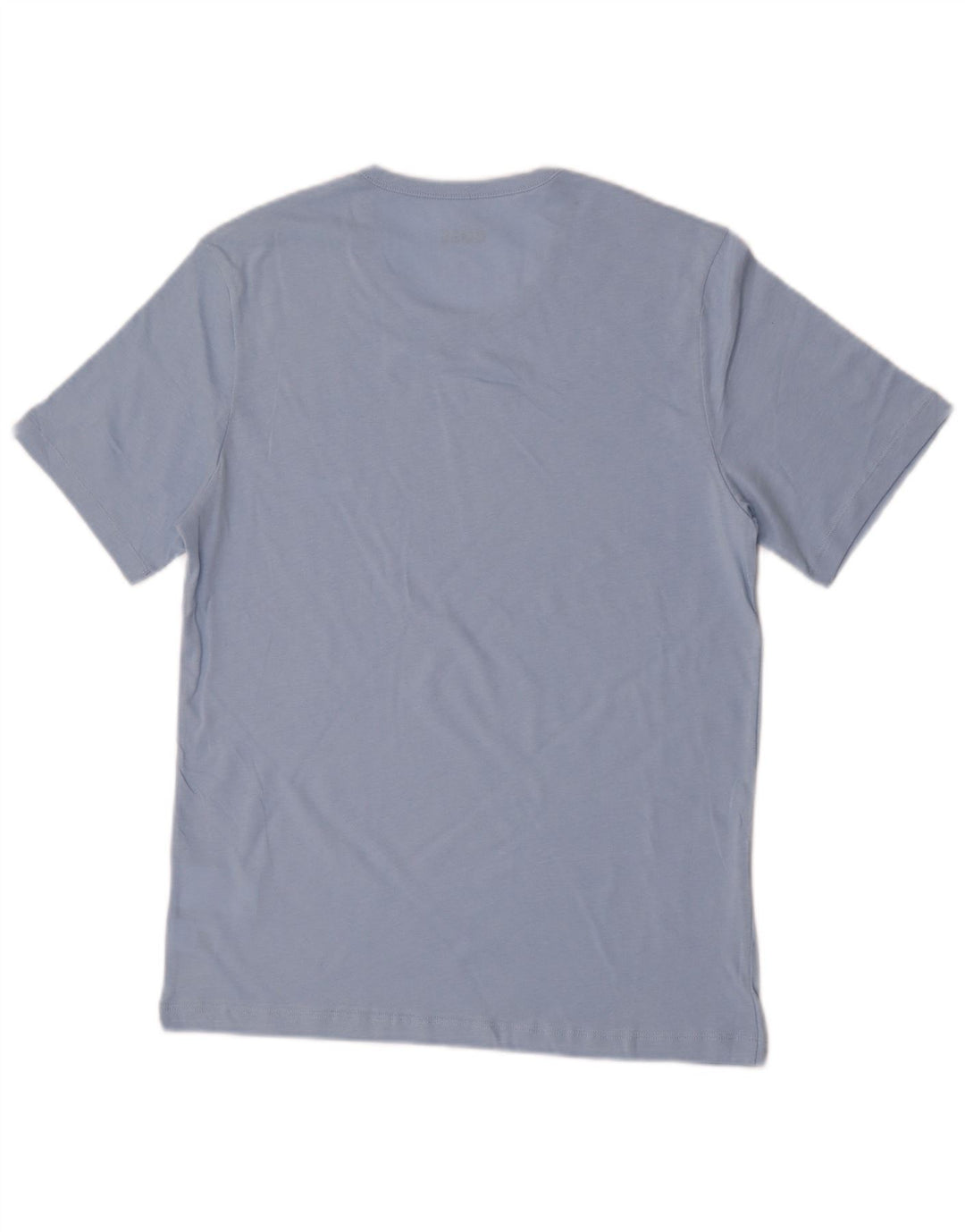 Camiseta Hugo Boss Hombre Top Algodón Azul Medio
