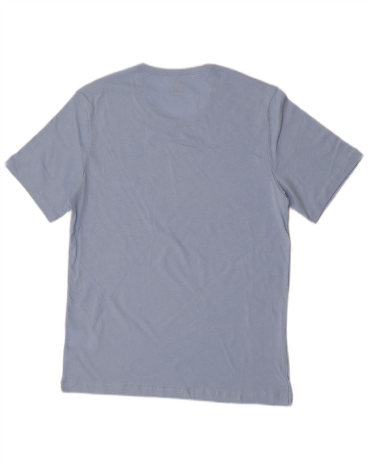 Camiseta Hugo Boss Hombre Top Algodón Azul Medio