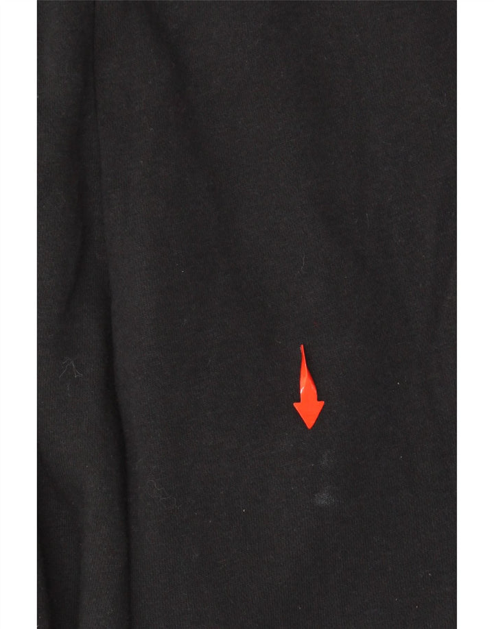 NIKE Mujer Chándal Pantalones Joggers UK 10 Small Negro Algodón