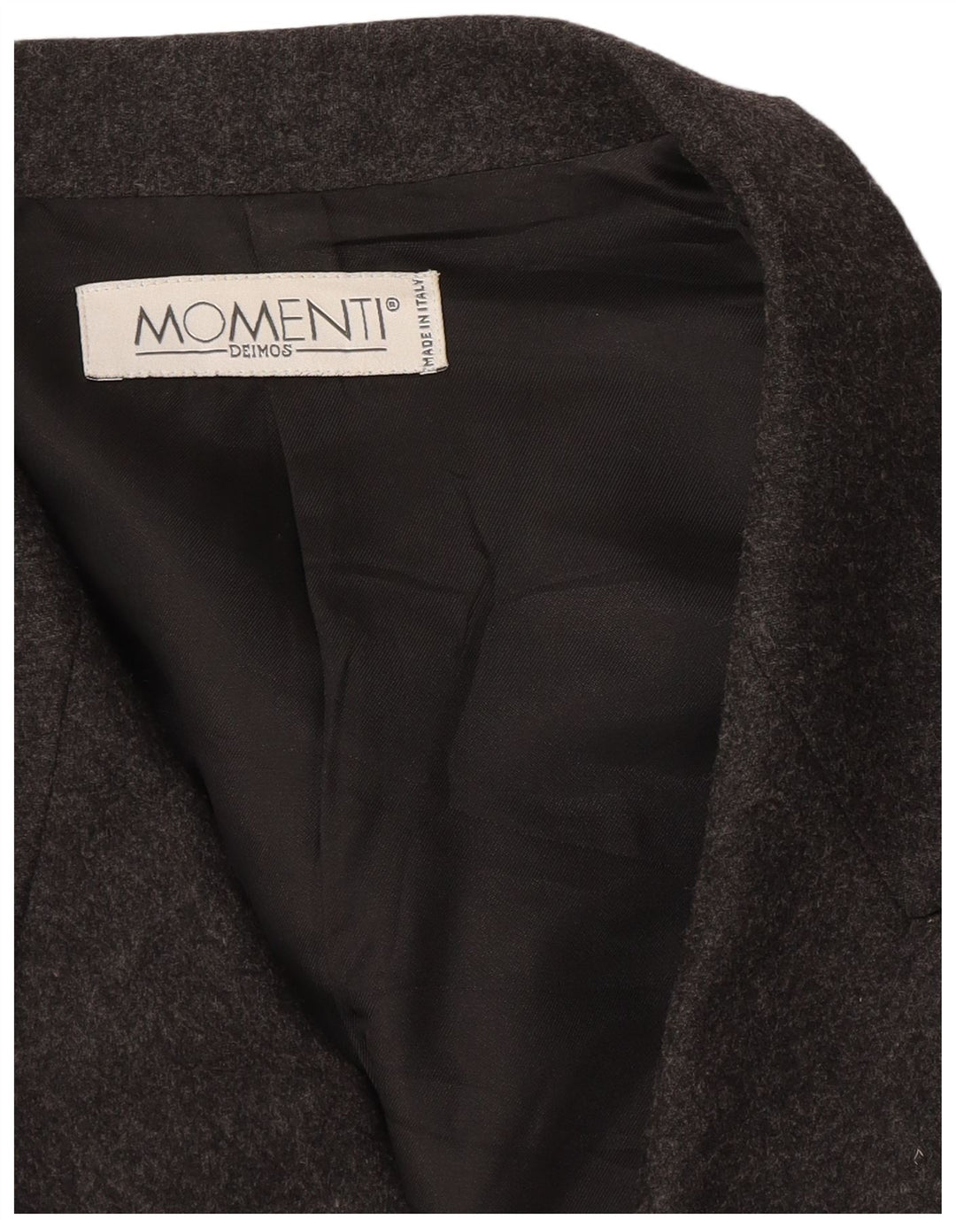 Momenti Chaqueta tipo blazer con doble botonadura para mujer UK 44 Gris medio