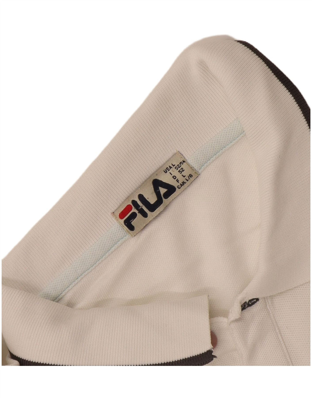 Fila Polo para hombre IT 52 grande blanco