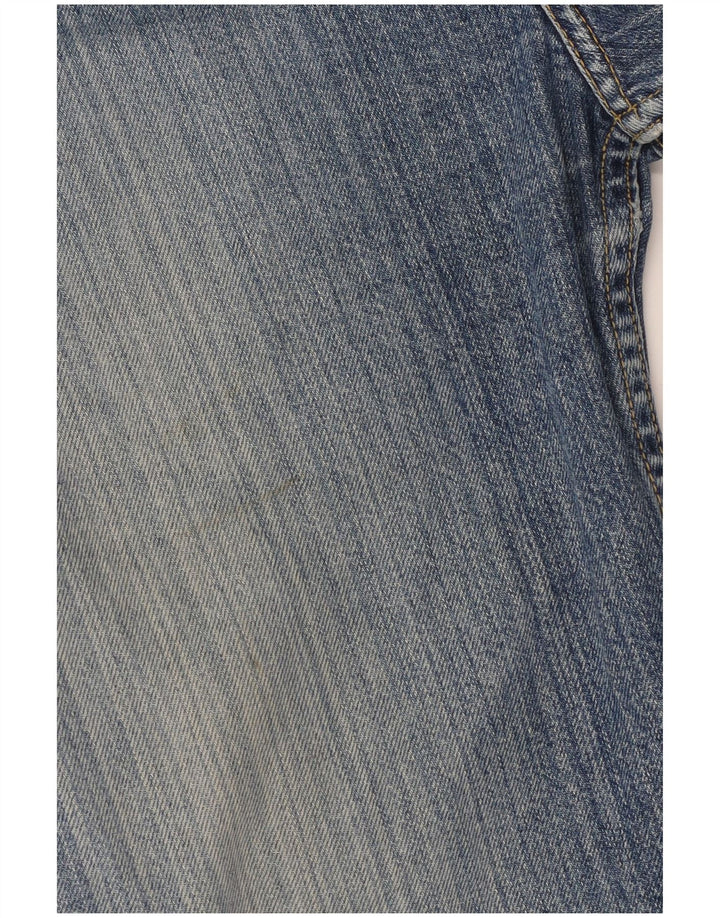 Lee Vaqueros Rectos Seattle Para Hombre W34 L27 Algodón Azul