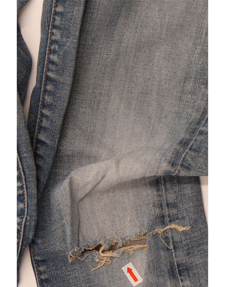 Jeans Ajustados Desgastados W30 L31 Azul | G-Star Mujer