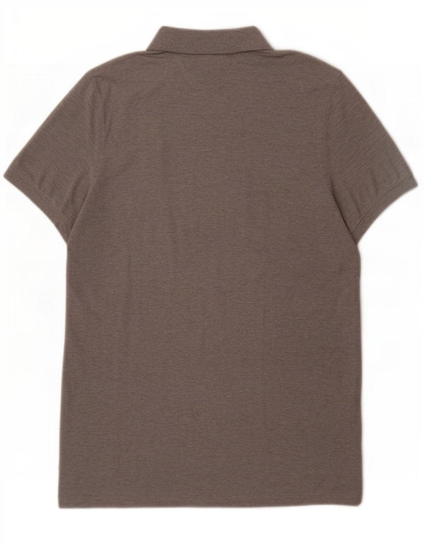 Tommy Hilfiger Polo Slim Fit para Hombre 2XL Algodón Gris