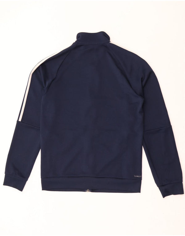 Adidas Mens Climalite Chándal Top Chaqueta Reino Unido 40/42 Medio Azul Marino