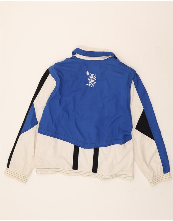 Lotto Mens Graphic Chándal Top Chaqueta Grande Azul Colorblock Poliéster