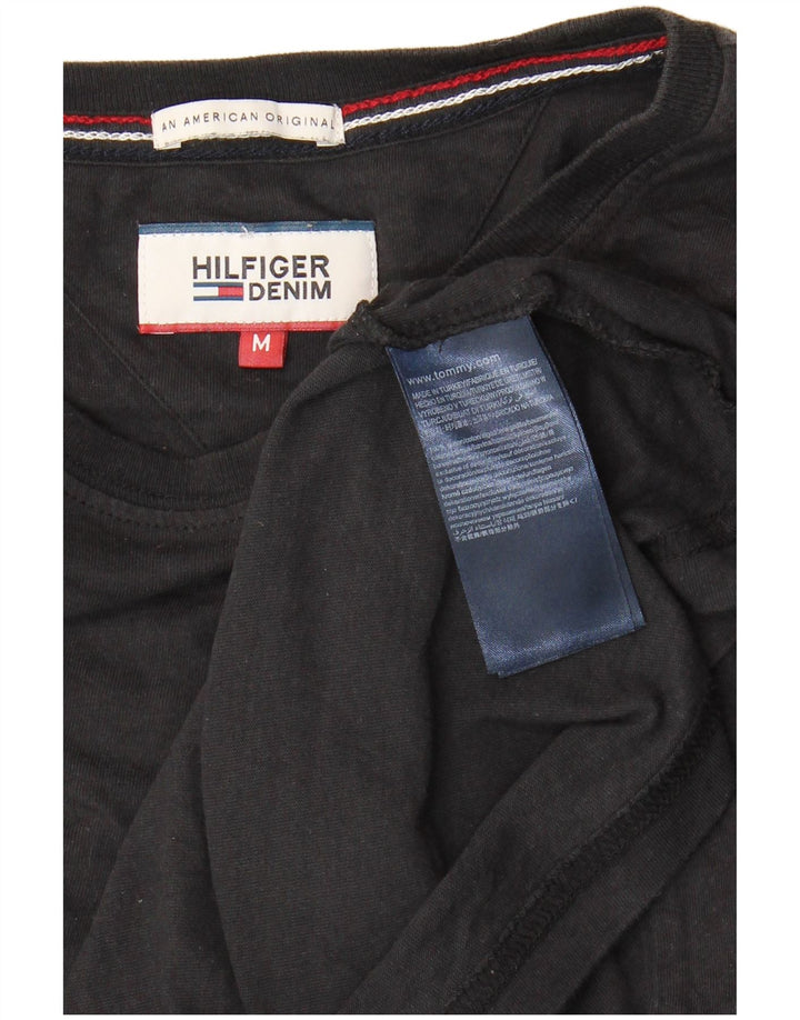 Camiseta Tommy Hilfiger Hombre Top Medium Negro Algodón