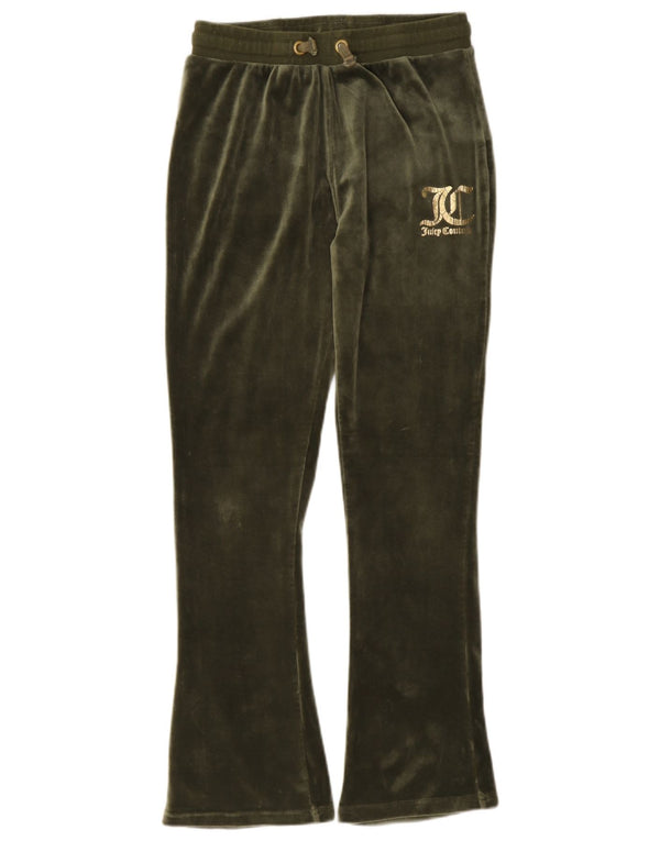 Juicy Couture Pantalón Chándal Niña Terciopelo 12-13 Años Caqui Poliéster
