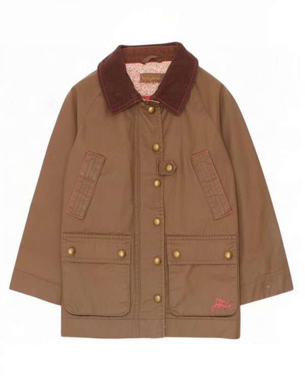 Joules Chaqueta Niña Algodón Encerado 4-5 Años Marrón