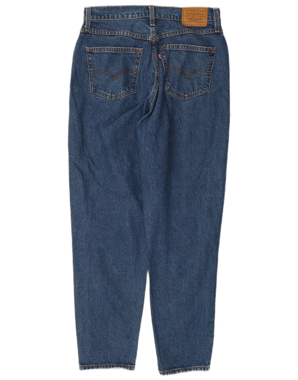 Levi's Mom Jeans cónicos de cintura alta para mujer W29 L30 Algodón azul 80s