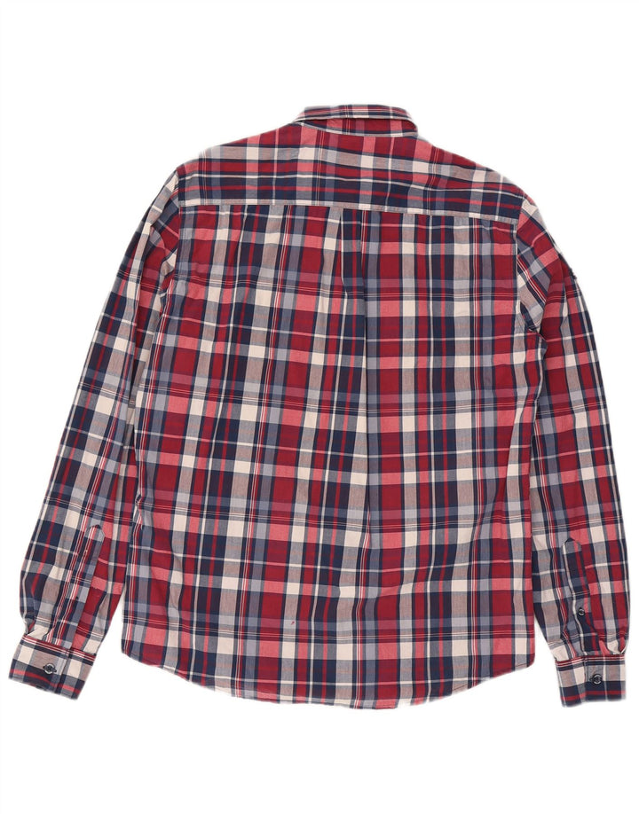 Camisa Superdry De Corte Regular Para Hombre De Algodón Con Cuadros Rojos Grandes