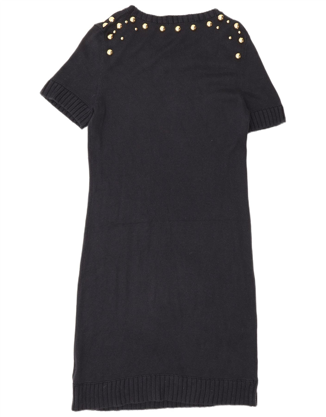 MICHAEL KORS Vestido tipo jersey para mujer Reino Unido 14 Grande Azul marino manchado