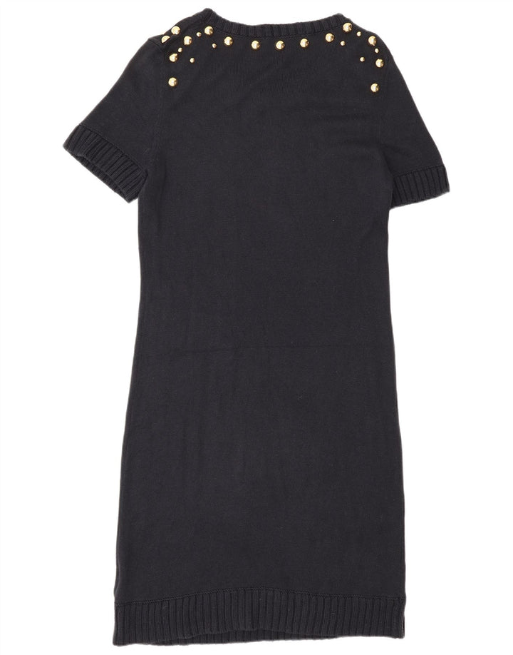 MICHAEL KORS Vestido tipo jersey para mujer Reino Unido 14 Grande Azul marino manchado