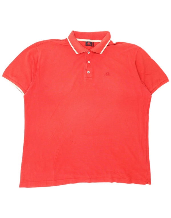 KAPPA Polo Hombre 2XL Algodón Rojo