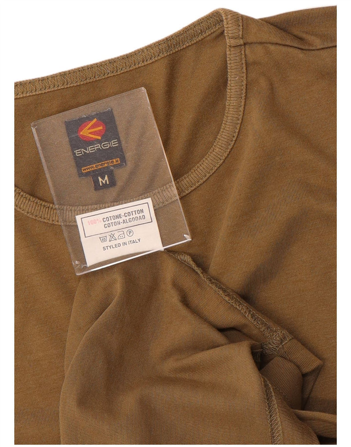 Camiseta Energie Hombre Top Medium Beige Algodón