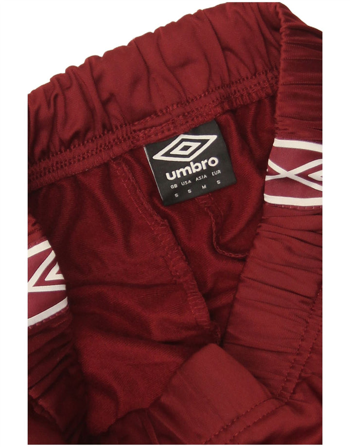 Umbro Hombre Pantalones De Chándal Gráfico Pequeño Poliéster Burdeos