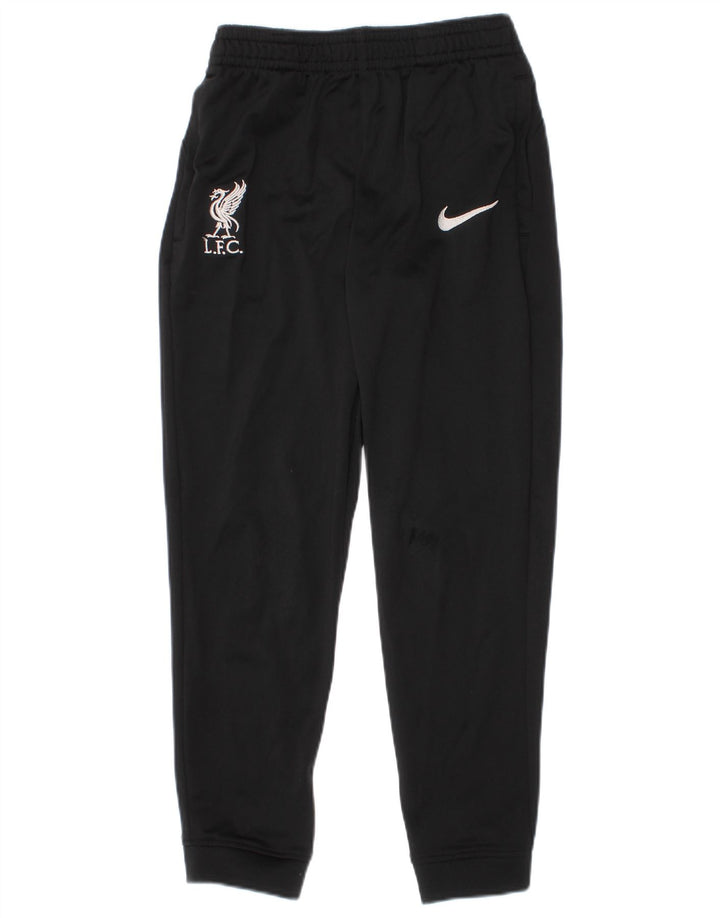 Nike Liverpool - Pantalón de chándal para niño, 5-6 años, talla mediana, color negro