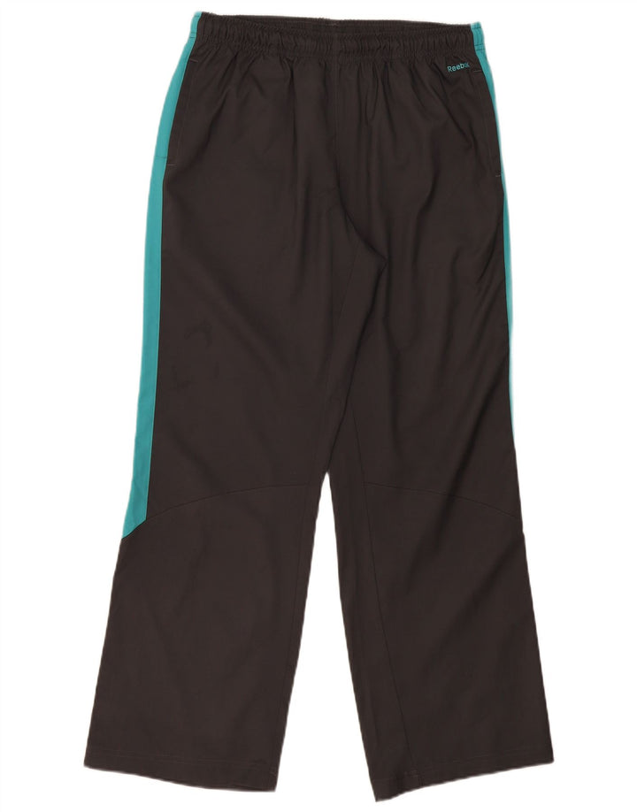 Reebok - Pantalones de chándal para mujer (talla 40), color gris medio, poliéster