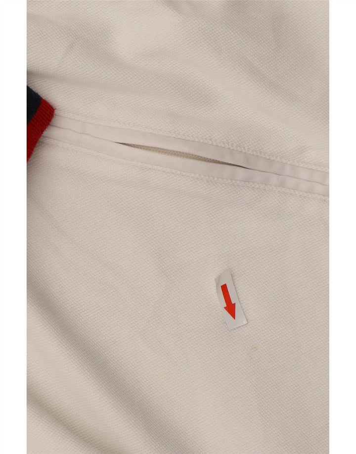 Diadora Chaqueta Bomber para Hombre UK 40 Grande Poliéster Blanco