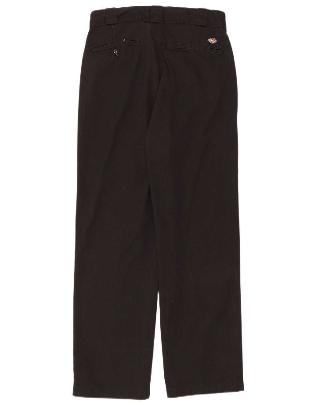 Dickies Pantalón chino recto para hombre W30 L30 Poliéster negro