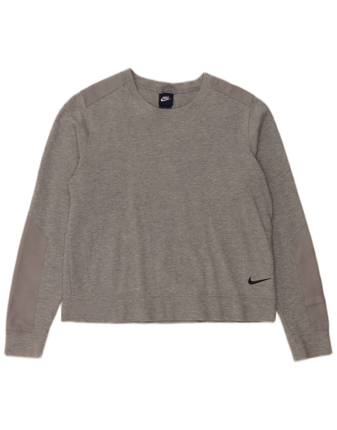 Nike - Sudadera para mujer, talla 40, talla grande, algodón gris