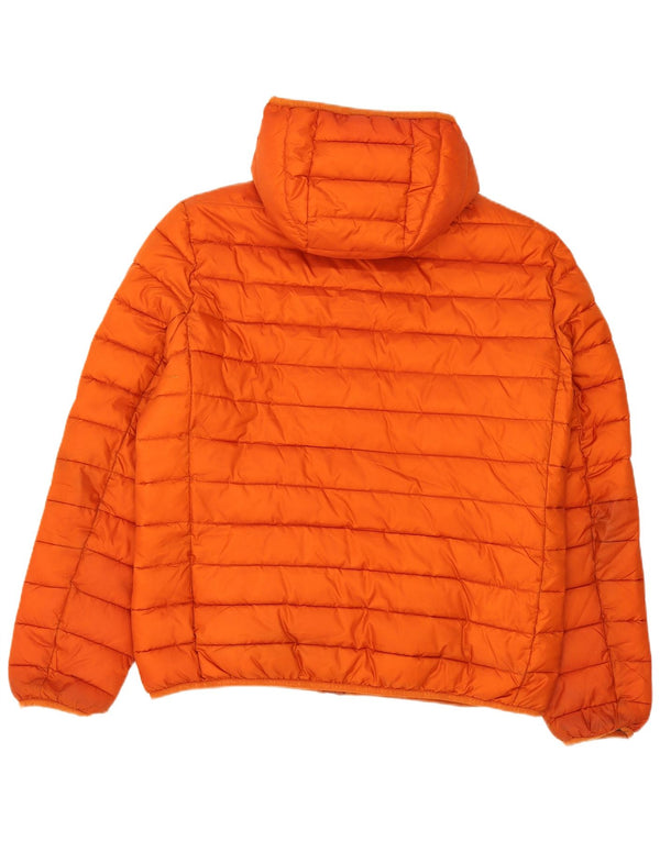 North Sails Chaqueta acolchada con capucha para hombre UK 40 Large Naranja Poliéster