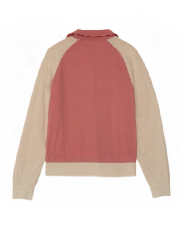Asics - Chaqueta de chándal para mujer, talla 40, talla mediana, color rosa, deportiva