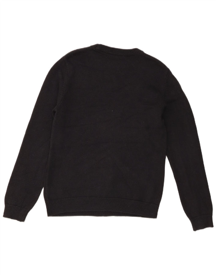 Marks & Spencer Suéter gráfico con cuello redondo para niños 13-14 años Negro