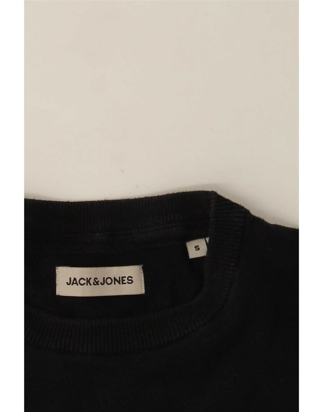 Jack & Jones Mens Crew Neck Jumper Sweater Small Azul Marino