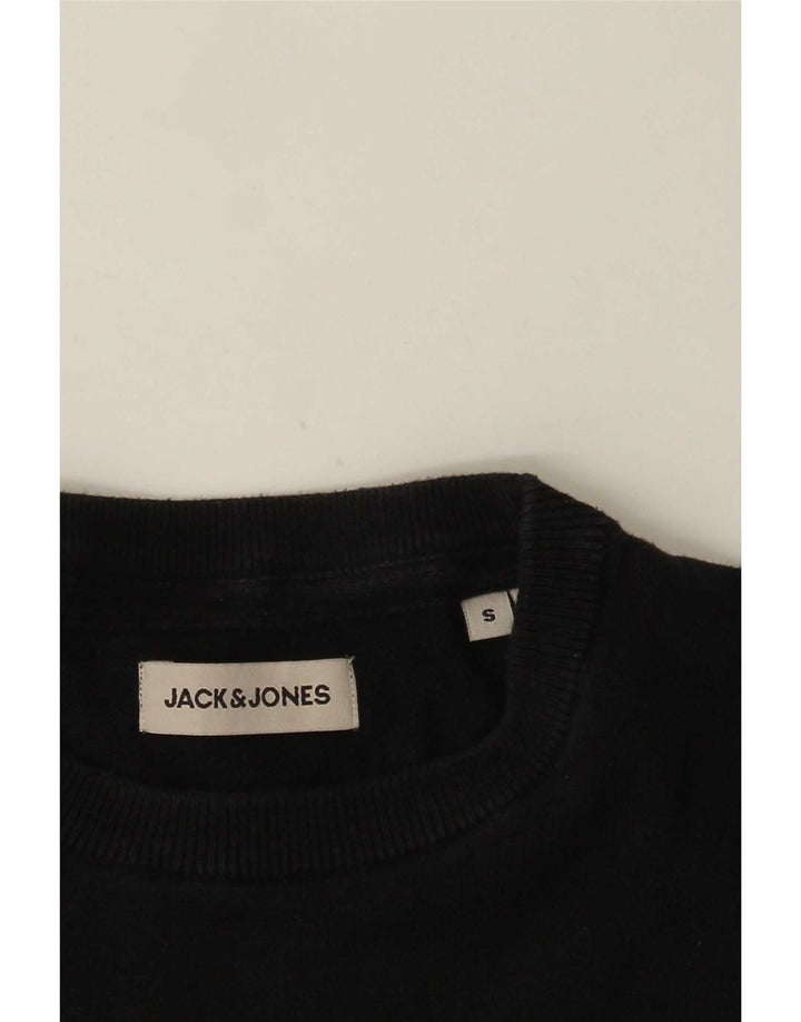 Jack & Jones Mens Crew Neck Jumper Sweater Small Azul Marino