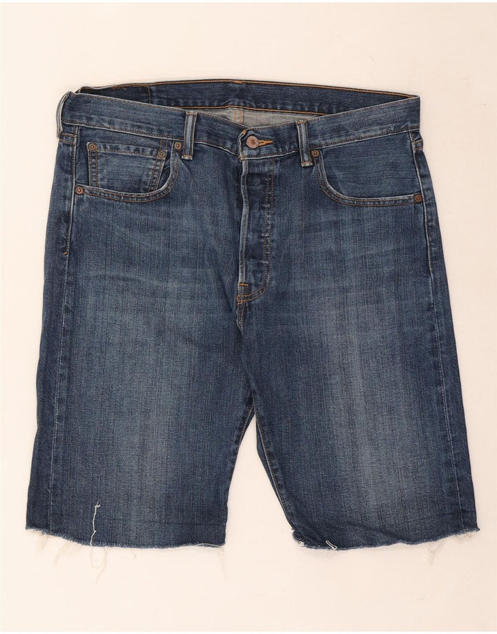 Levi's Mens 501 pantalones cortos de mezclilla W34 algodón azul grande
