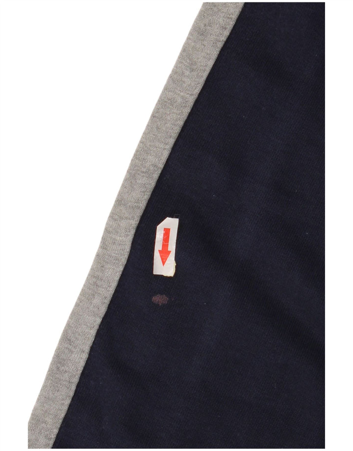 Champion Sudadera Con Estampado Gráfico Jumper Medium Azul Marino Colorblock