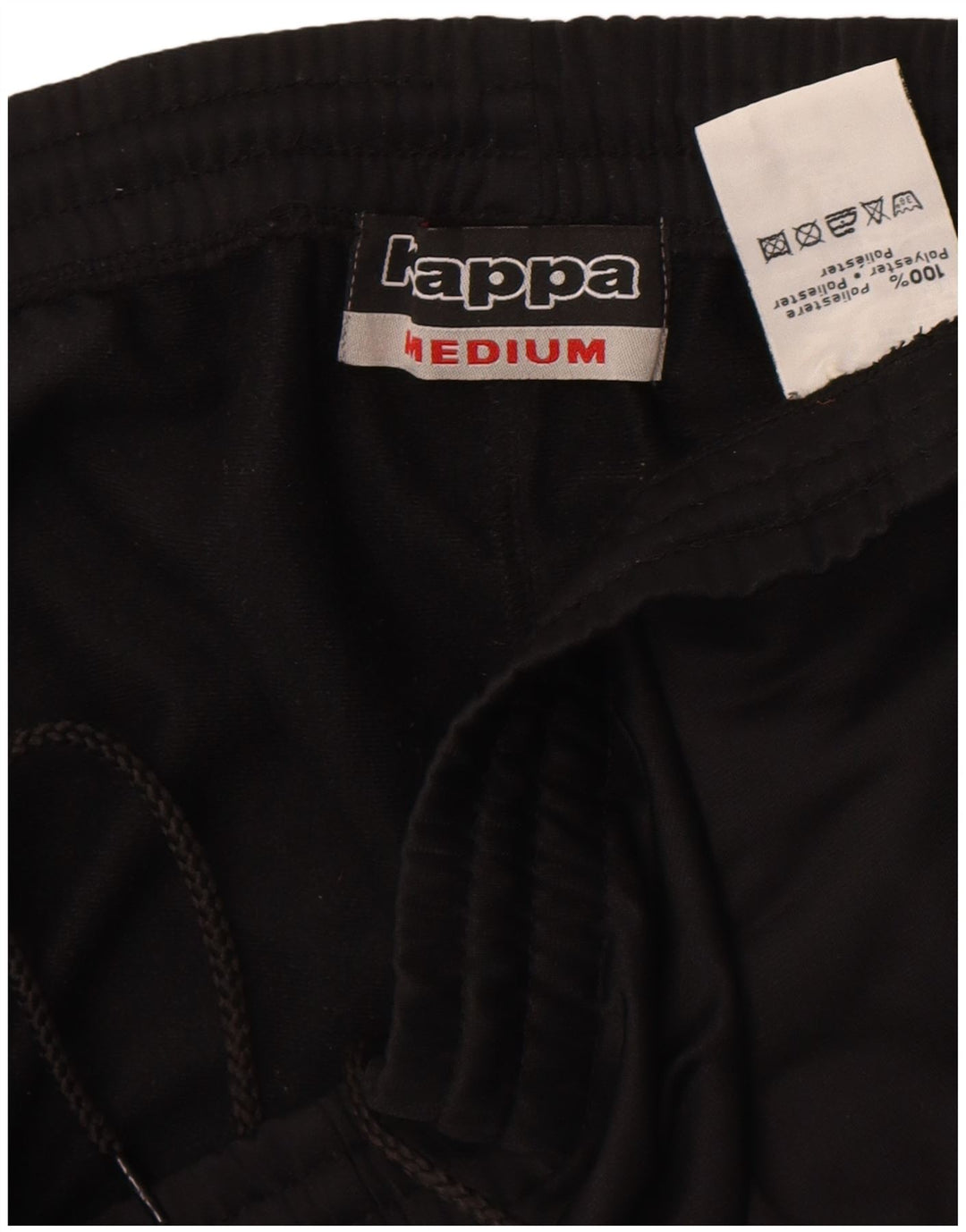 Pantalón De Chándal Kappa Hombre Medium Negro Poliéster