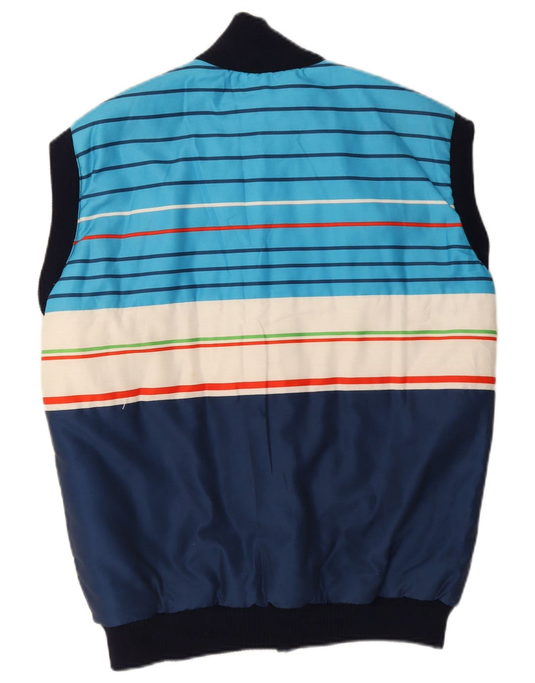 Azzurra Chaleco acolchado para hombre UK 40 Large Poliéster color azul marino