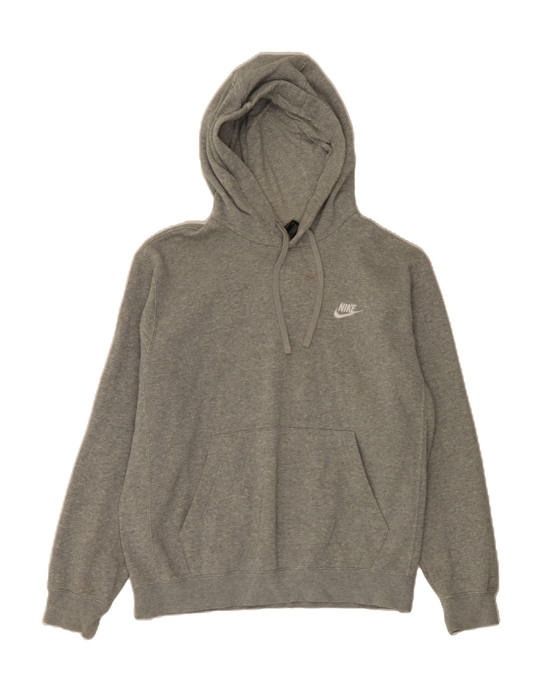 NIKE Mens Hoodie Jumper Small Grey Cotton Vintage Nike and Second-Hand Nike from Messina Hembry 