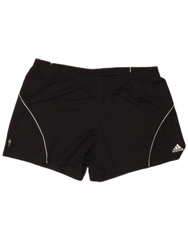 Adidas Mujer Climalite Sport Shorts UK 20 2XL Negro Poliéster