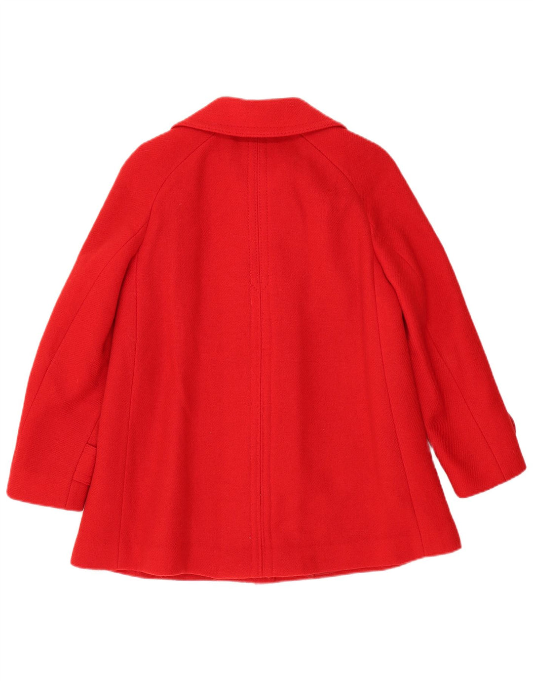 DEL MOD Abrigo para mujer UK 12 Lana roja mediana
