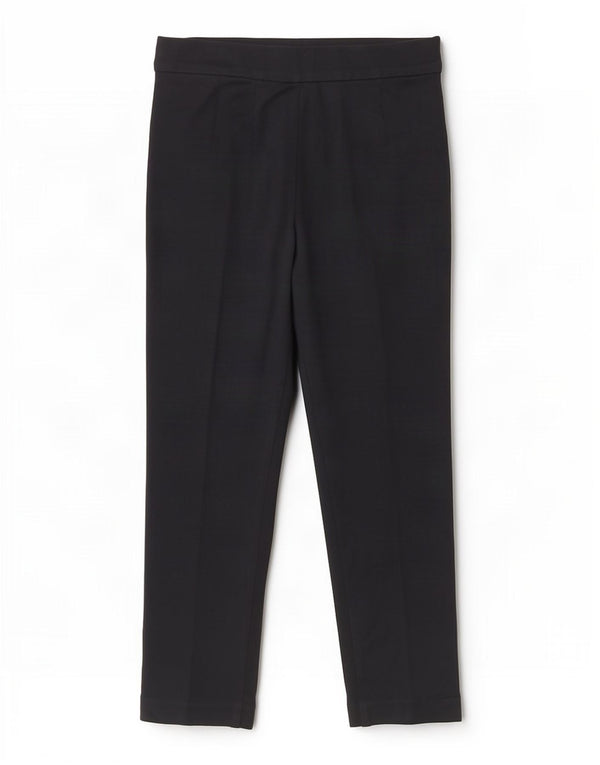 Marks & Spencer Pantalones casuales para mujer UK 10 Small W27 L26 Azul marino