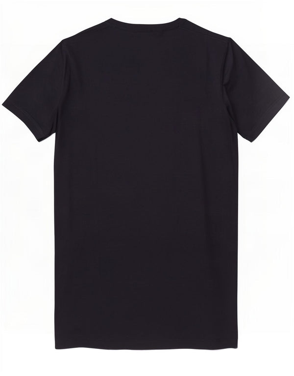 Camiseta Hollister Hombre Graphic Top Small Azul Marino Algodón