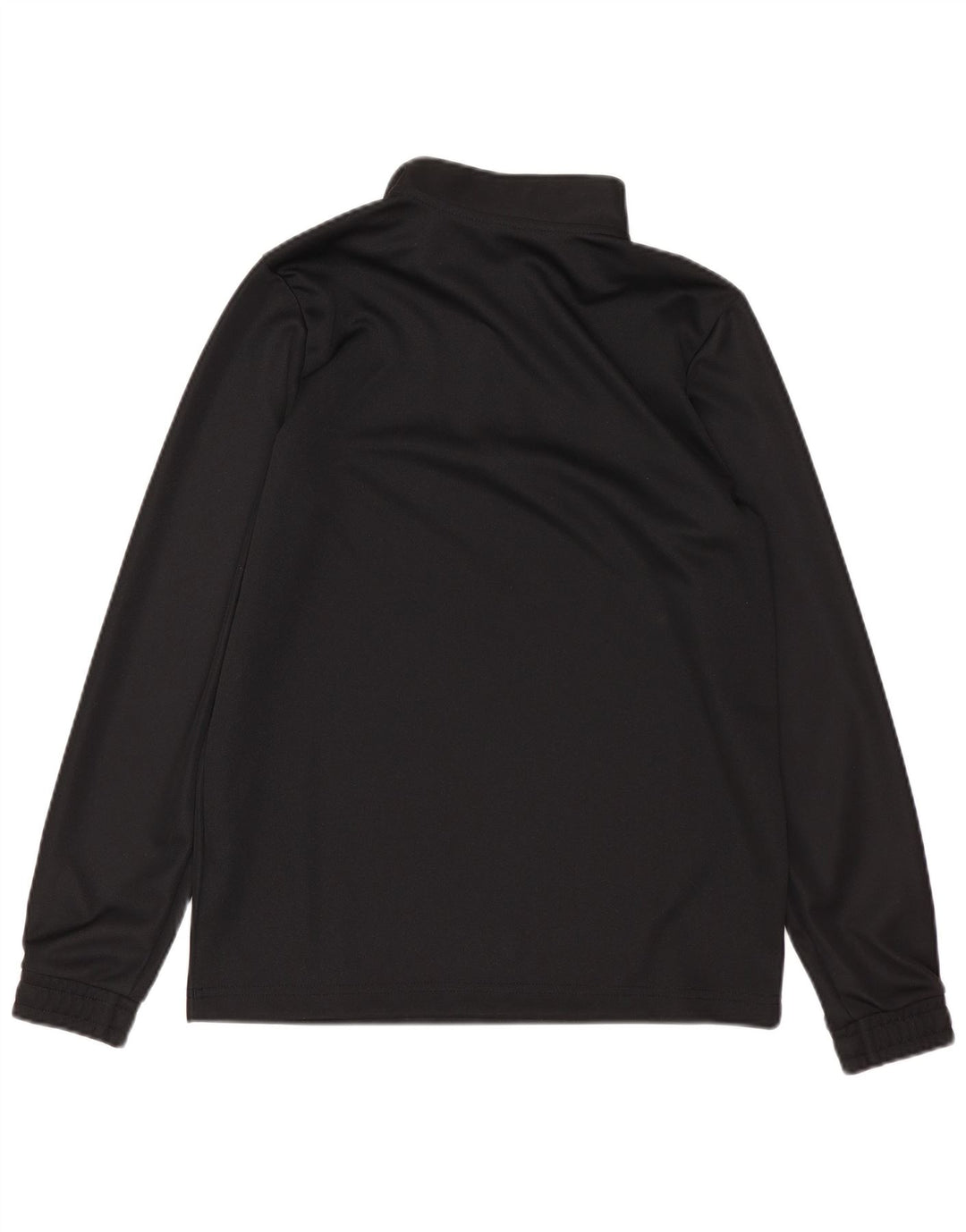 Adidas - Chándal Aeroready con cremallera y cuello para niños, 11-12 años, negro