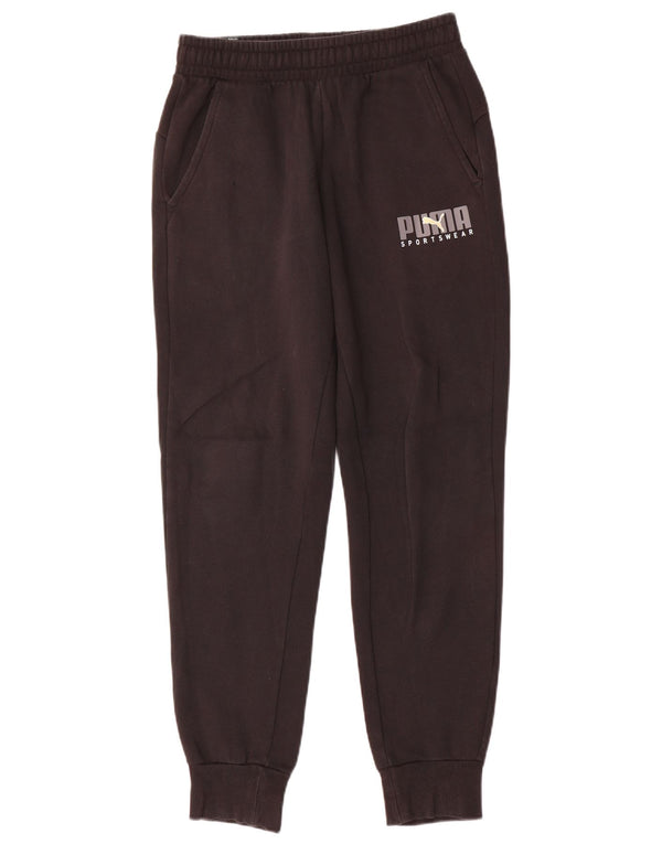 Puma Pantalones De Chándal Con Gráficos Para Hombre Joggers Small De Algodón Negro